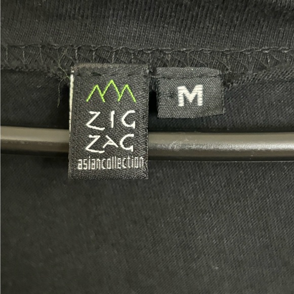 Zig Zag Asian Collection Women M Embroidered Wrap Tank Top - Picture 3 of 5